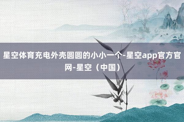 星空体育充电外壳圆圆的小小一个-星空app官方官网-星空(中国)